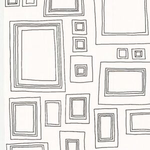 Five sealed rolls of Graham and Brown “ Frames” Wallpaper .